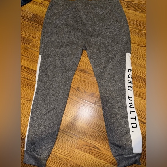 Ecko Unlimited gray/black joggers men size 3XL - Picture 7 of 10